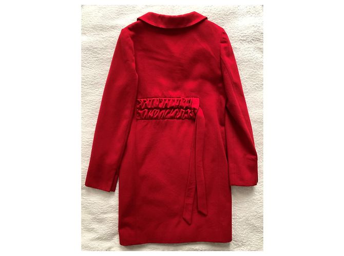 Gianfranco Ferre Vintage Vintage red wool coat - view 2