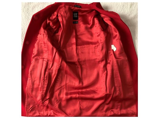 Gianfranco Ferre Vintage Vintage red wool coat - view 5