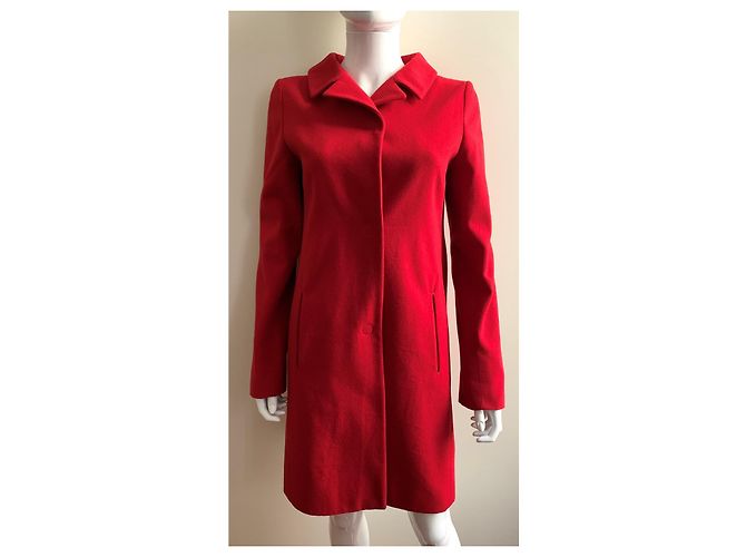 Gianfranco Ferre Vintage Vintage red wool coat - view 7