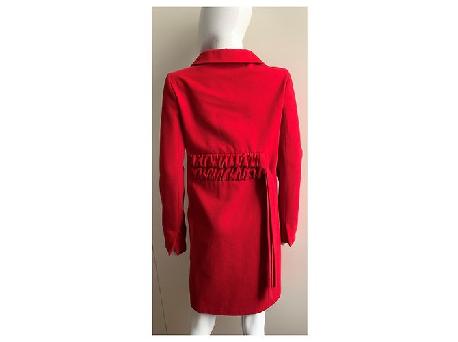 Gianfranco Ferre Vintage Vintage red wool coat - view 8