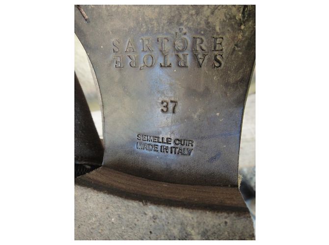 Sartore Nubuk Reitstiefel Beige Größe 37 - Ansicht 7
