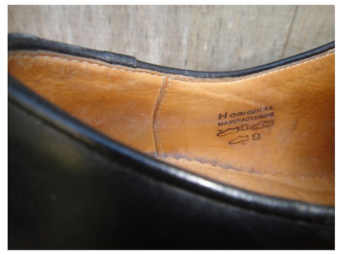 Autre Marque richelieu one cut H Original p 42 Noir - vue 3
