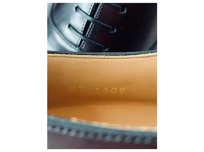 Richelieu Louis Vuitton Marron foncé - vue 4