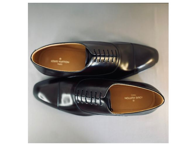 Richelieu Louis Vuitton Marron foncé - vue 5