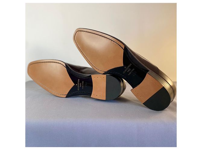 Richelieu Louis Vuitton Marron foncé - vue 6