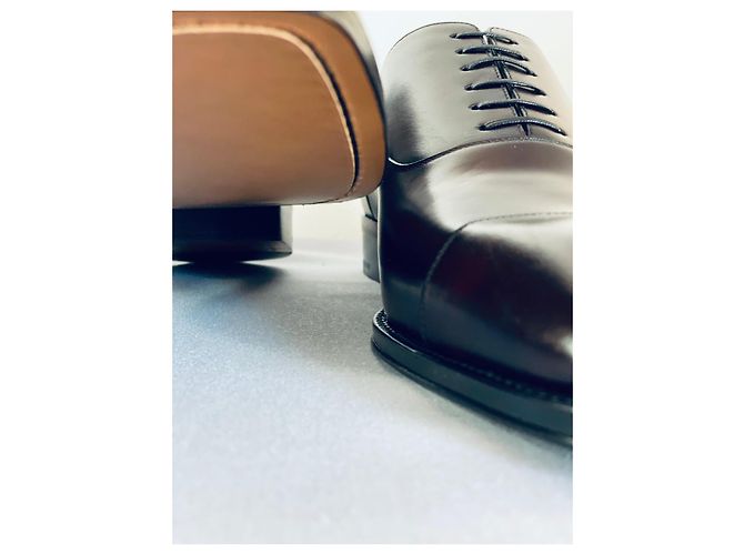 Richelieu Louis Vuitton Marron foncé - vue 7