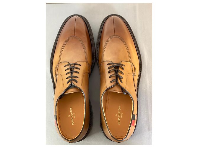 Derby Louis Vuitton Caramel - vue 5