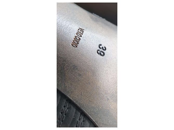Stivaletti Alexander Wang TASHA BANDAGE in pelle nera 39 Nero - vista 7