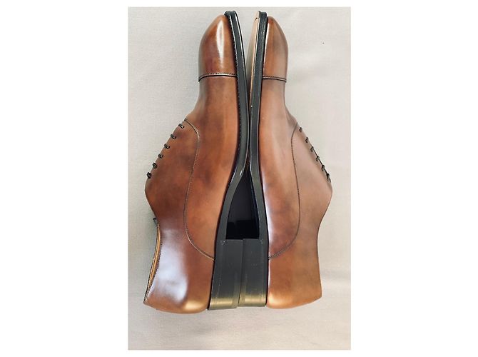 Richelieu Louis Vuitton Caramel - vue 3