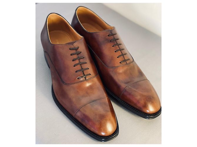 Richelieu Louis Vuitton Caramel - vue 4
