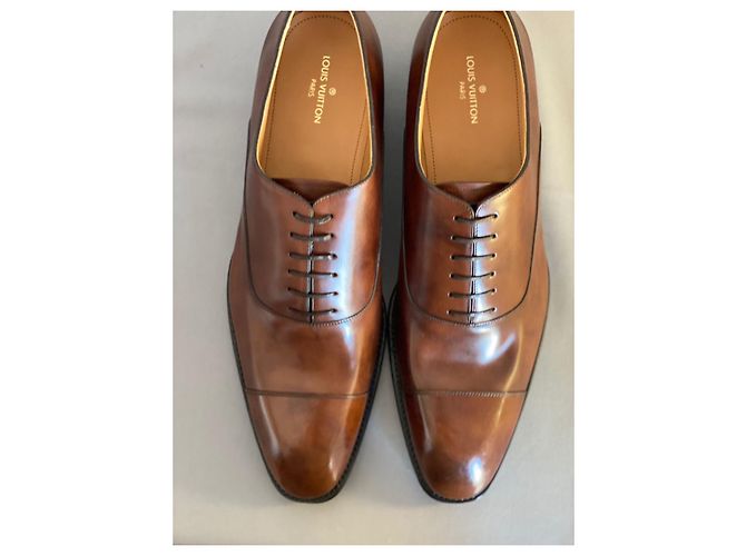 Richelieu Louis Vuitton Caramel - vue 5