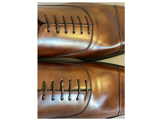 Richelieu Louis Vuitton Caramel - vue 7