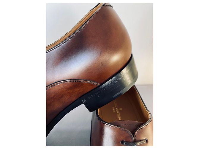 Richelieu Louis Vuitton Caramel - vue 9