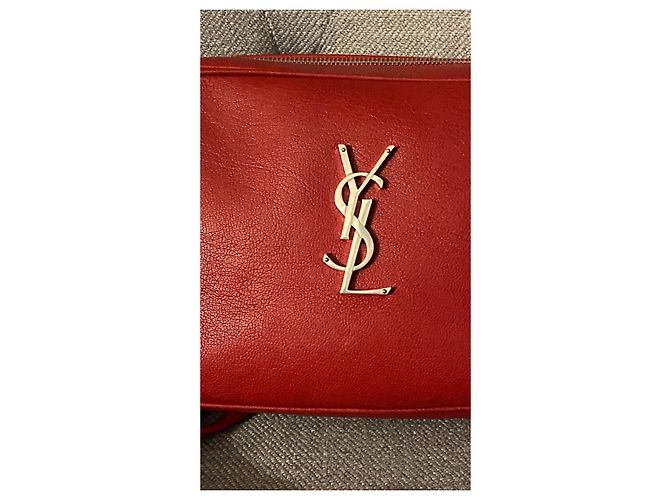Pompom Kate Saint Laurent Borsa a tracolla con nappe - vista 4