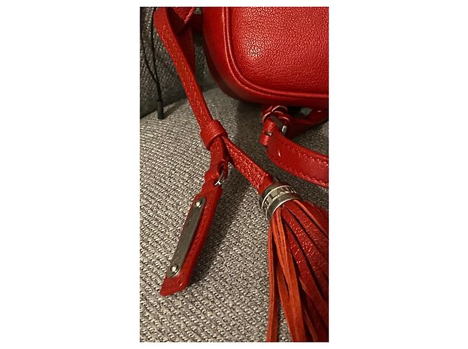 Pompom Kate Saint Laurent Borsa a tracolla con nappe - vista 6