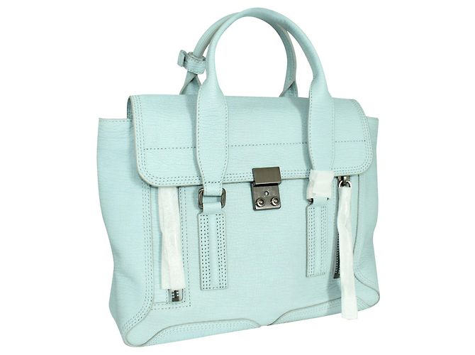 3.1 Phillip Lim Borsa Pashli azzurra - vista 2