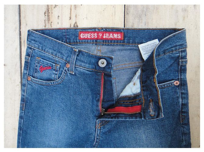 Jeans Guess con cintura holgada 36 (W 27) Azul - vista 6