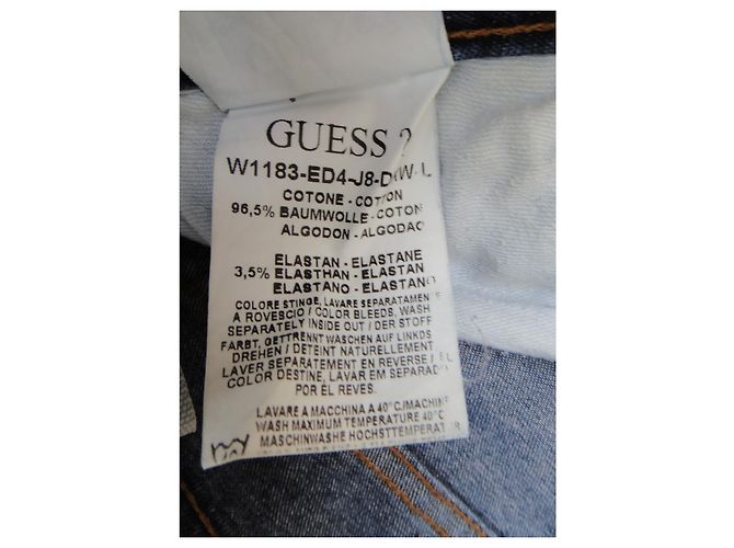 Jeans Guess con cintura holgada 36 (W 27) Azul - vista 7