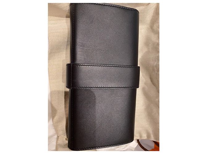 Médor Hermès portafogli Nero - vista 3