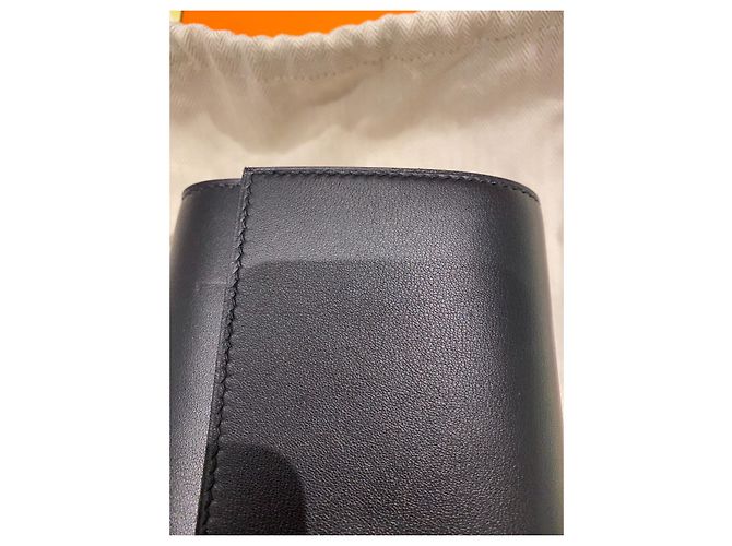 Médor Hermès portafogli Nero - vista 4
