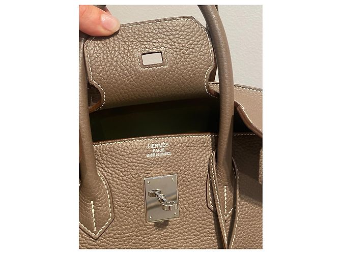 Acapulco Hermès Birkin 35 Taupe - vista 10