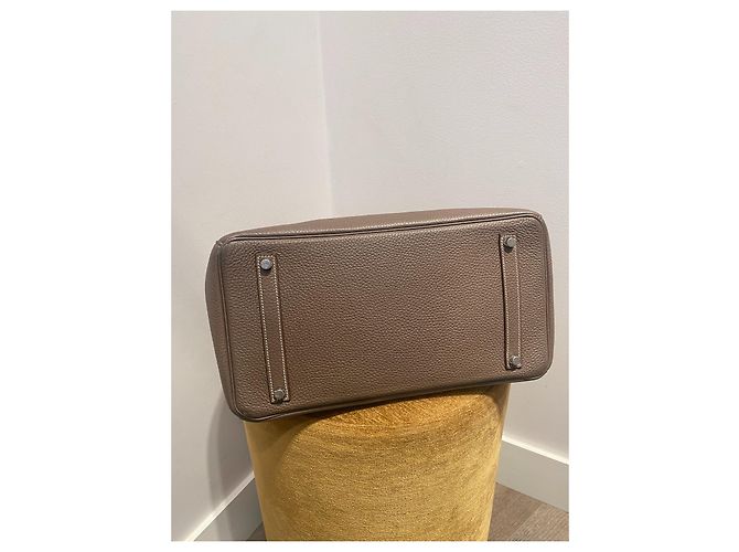 Acapulco Hermès Birkin 35 Taupe - vista 11