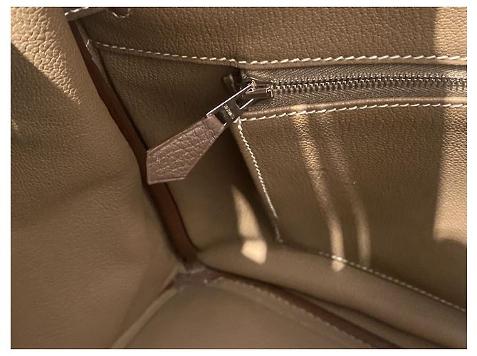 Acapulco Hermès Birkin 35 Taupe - vista 13