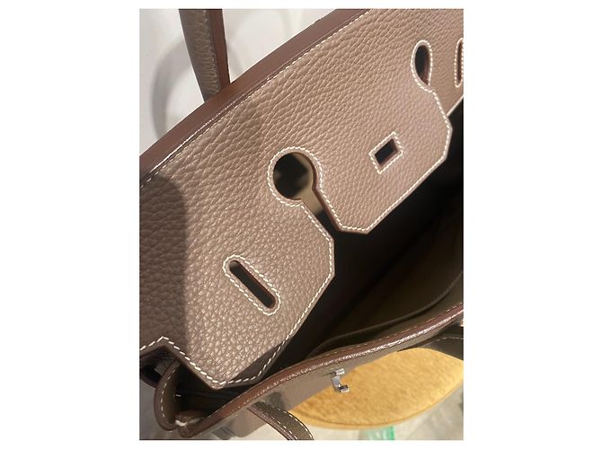 Acapulco Hermès Birkin 35 Taupe - vista 15