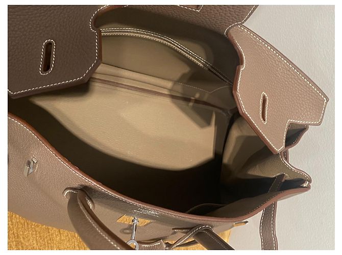 Acapulco Hermès Birkin 35 Taupe - vista 16