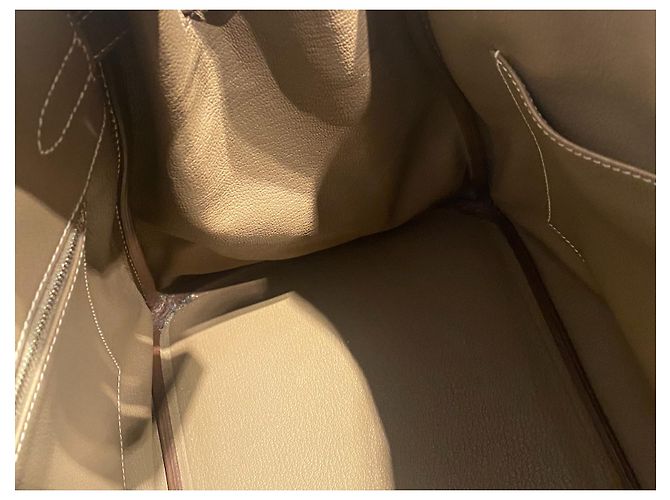 Acapulco Hermès Birkin 35 Taupe - vista 17