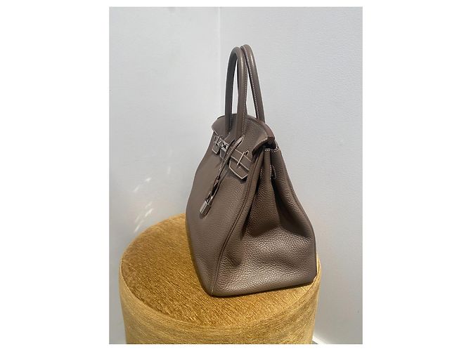 Acapulco Hermès Birkin 35 Taupe - vista 4