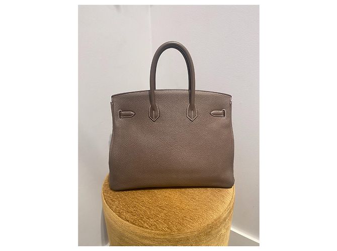 Acapulco Hermès Birkin 35 Taupe - vista 5