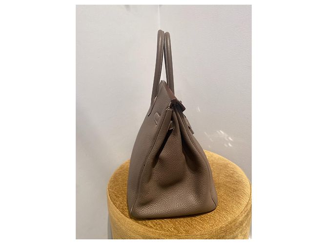 Acapulco Hermès Birkin 35 Taupe - vista 6