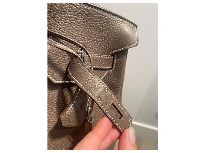 Acapulco Hermès Birkin 35 Taupe - vista 7