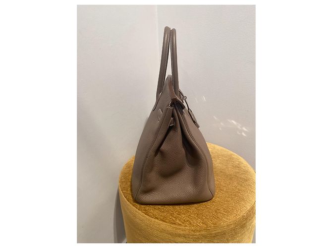Acapulco Hermès Birkin 35 Taupe - vista 8
