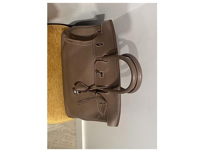 Acapulco Hermès Birkin 35 Taupe - vista 9