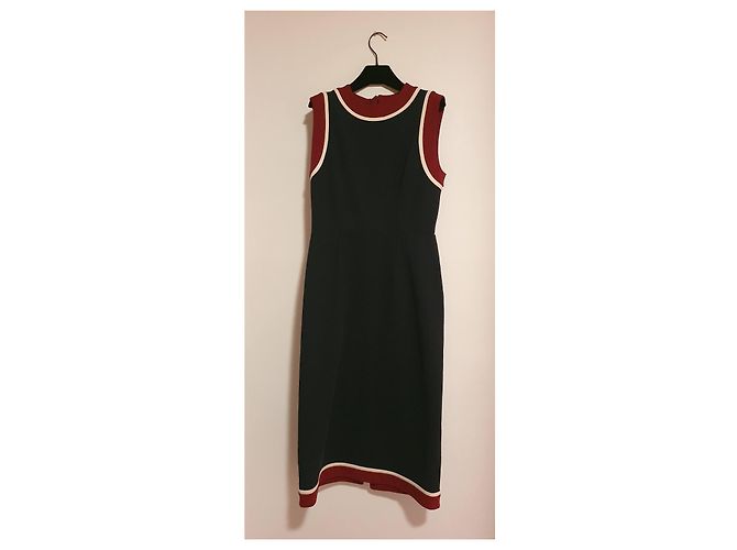 Marmont abito gucci e bolero Rosso Blu navy - vista 3