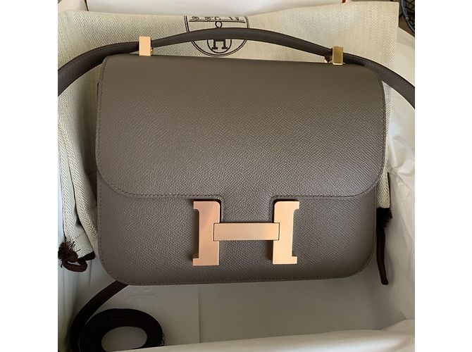 Hermès Constance 24 Cinza - vista 15