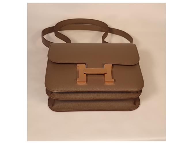 Hermès Constance 24 Cinza - vista 3
