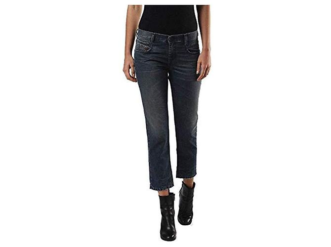 Jeans Diesel Belthy-Ankle distressed NWT W27 eu32 Preto - vista 3