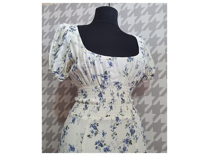 Reformation Blumenmuster Minikleid aus Viskose Mehrfarben - Ansicht 2