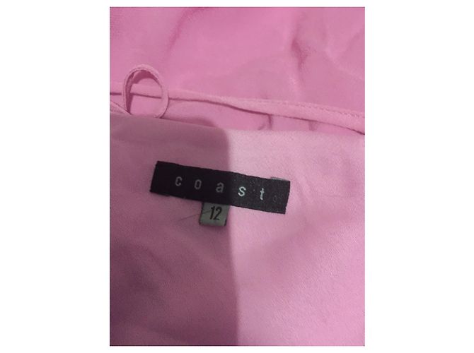 Coast Maxikleid Rosa Viskose Chiffon Pink - Ansicht 4