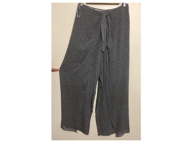 Emanuel Ungaro Pantalón Ungaro de seda cruzado - vista 2