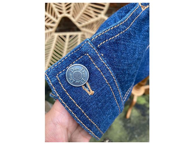 Christian Dior Wonderful Dior heart denim jacket - view 8