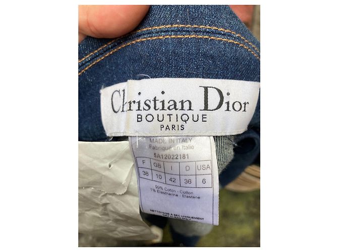 Christian Dior Wonderful Dior heart denim jacket - view 9