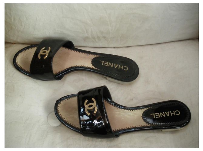 Chanel Mulas Preto - vista 3