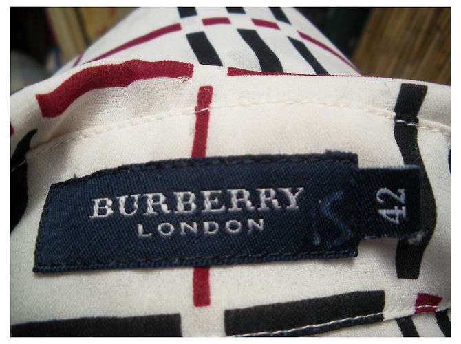 Burberry Hemd mit Schulterklappen Polyester Mehrfarbig Mehrfarben - Ansicht 4