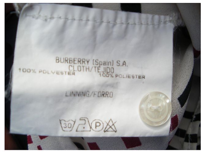 Burberry Hemd mit Schulterklappen Polyester Mehrfarbig Mehrfarben - Ansicht 6