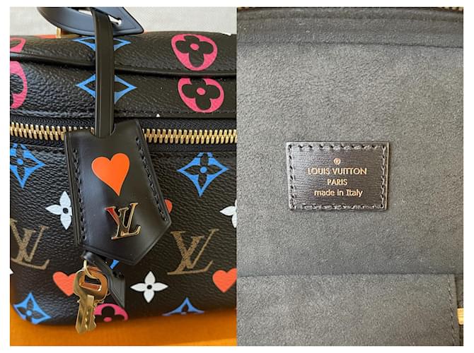 Louis Vuitton Game On Vanity PM Black Monogram Multicolore - vista 8
