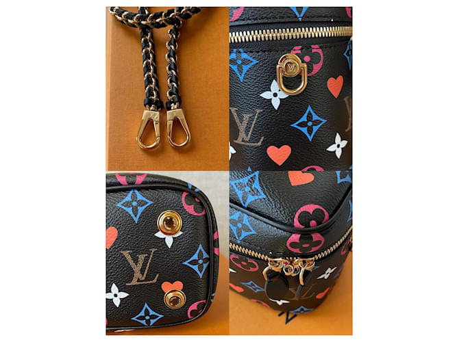 Louis Vuitton Game On Vanity PM Black Monogram Multicolore - vista 9